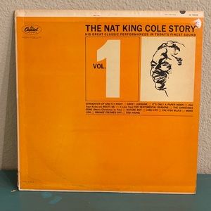 The Nat King Cole Story Volume 1 vinyl LP VG+